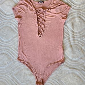 Lace up bodysuit